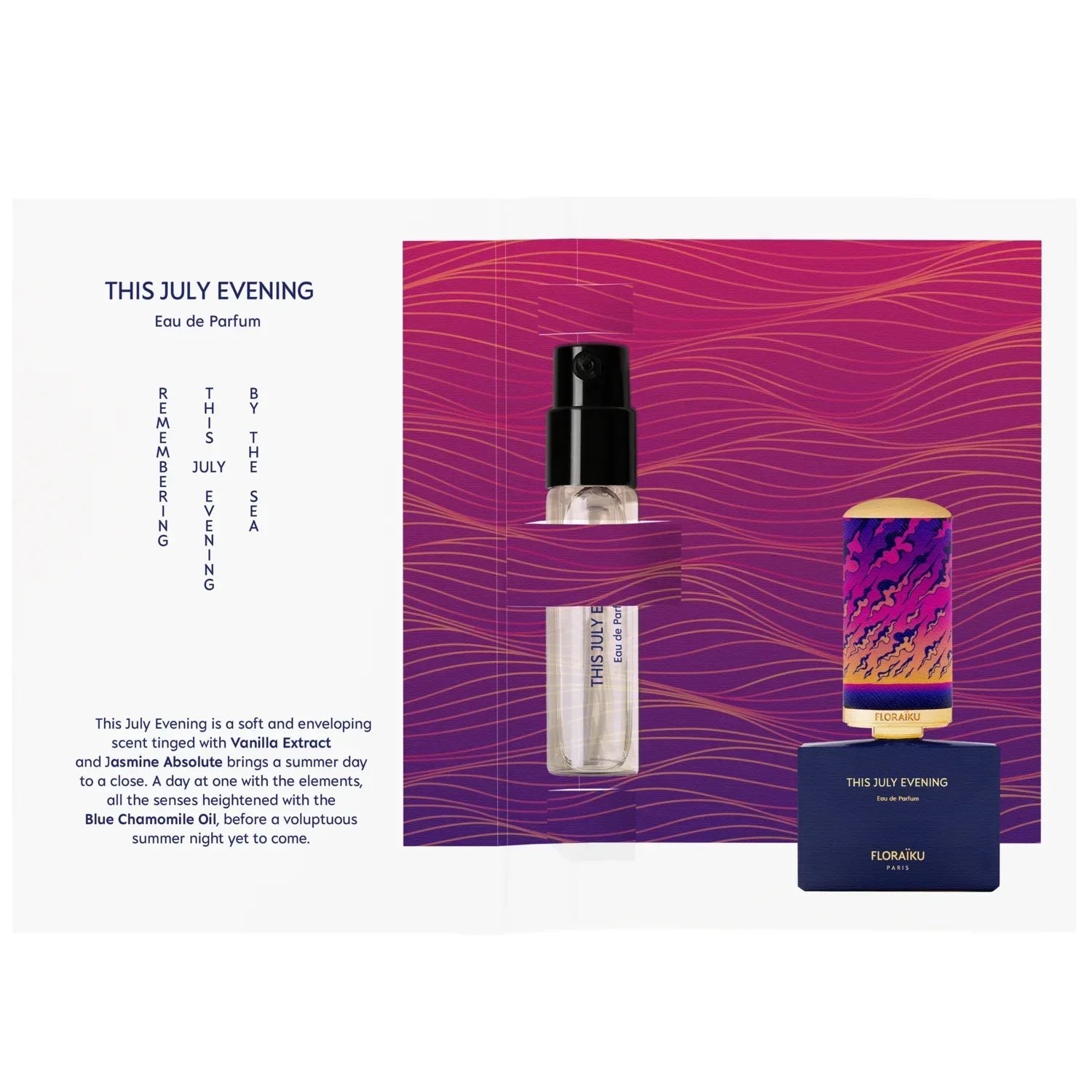 Floraïku Paris | » THIS JULY EVENING - Sample (100% off)